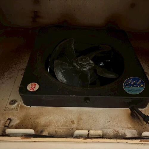 画像6152：住まいに適した排気性能へ更新するプロペラファン交換工事の施工事例
